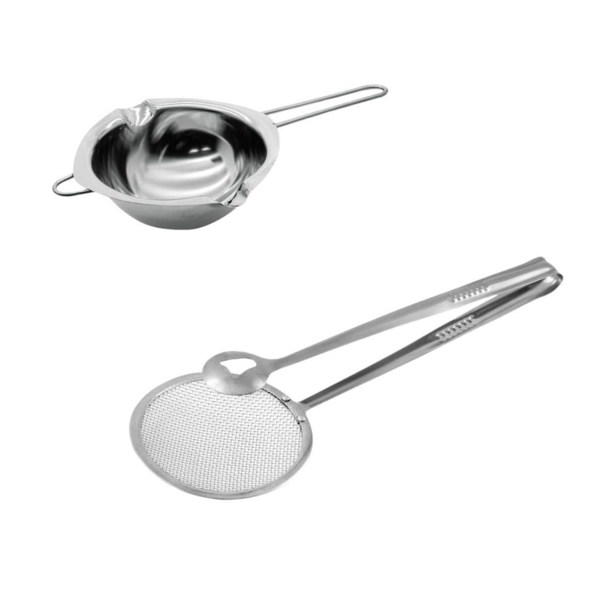 ZENKER Service à bain marie et pince à friture pour beignets Zenker Smart Pastry