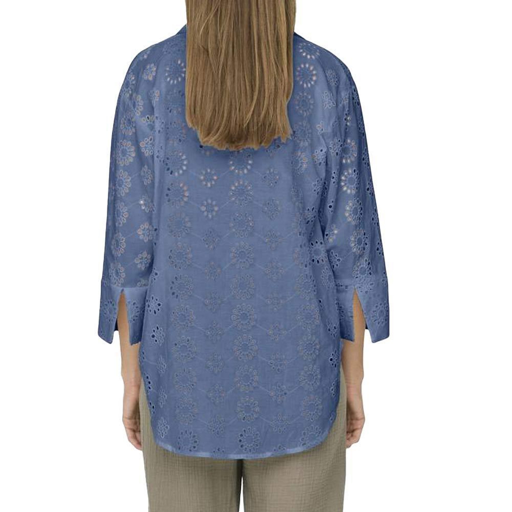 Voir la diapositive 2 : JACQUELINE DE YONG Chemise Bleu Femme JDY Tallie
