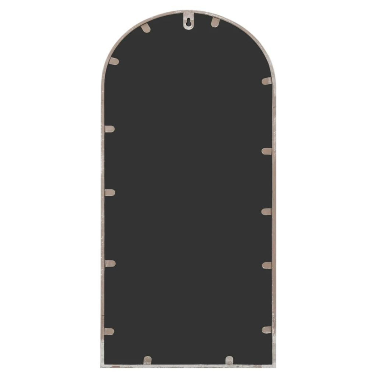 VIDAXL Miroir de jardin Sable 70x30 cm Fer pour utilisation exterieure