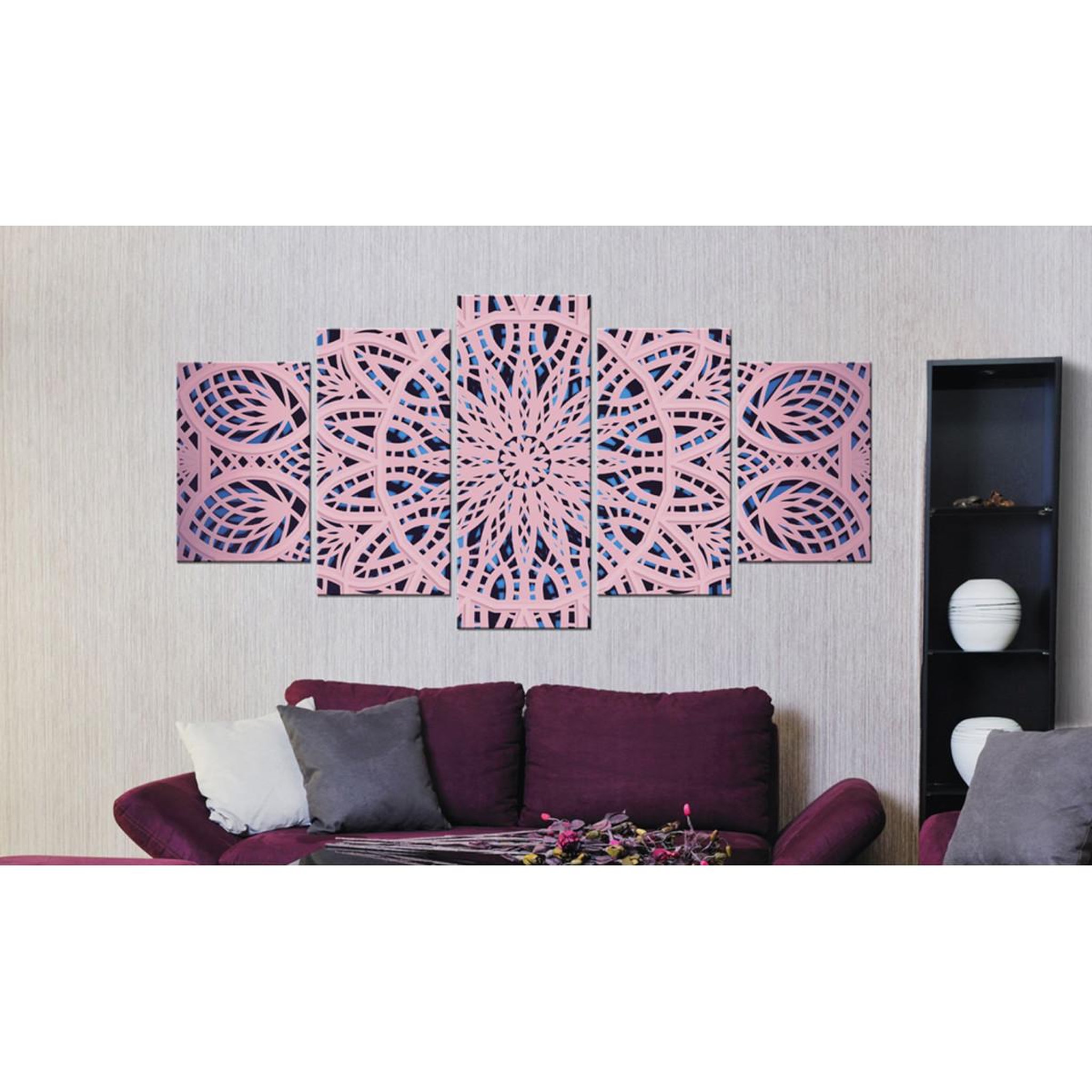 Voir la diapositive 2 : Paris Prix Tableau Imprimé  Pink Exoticism