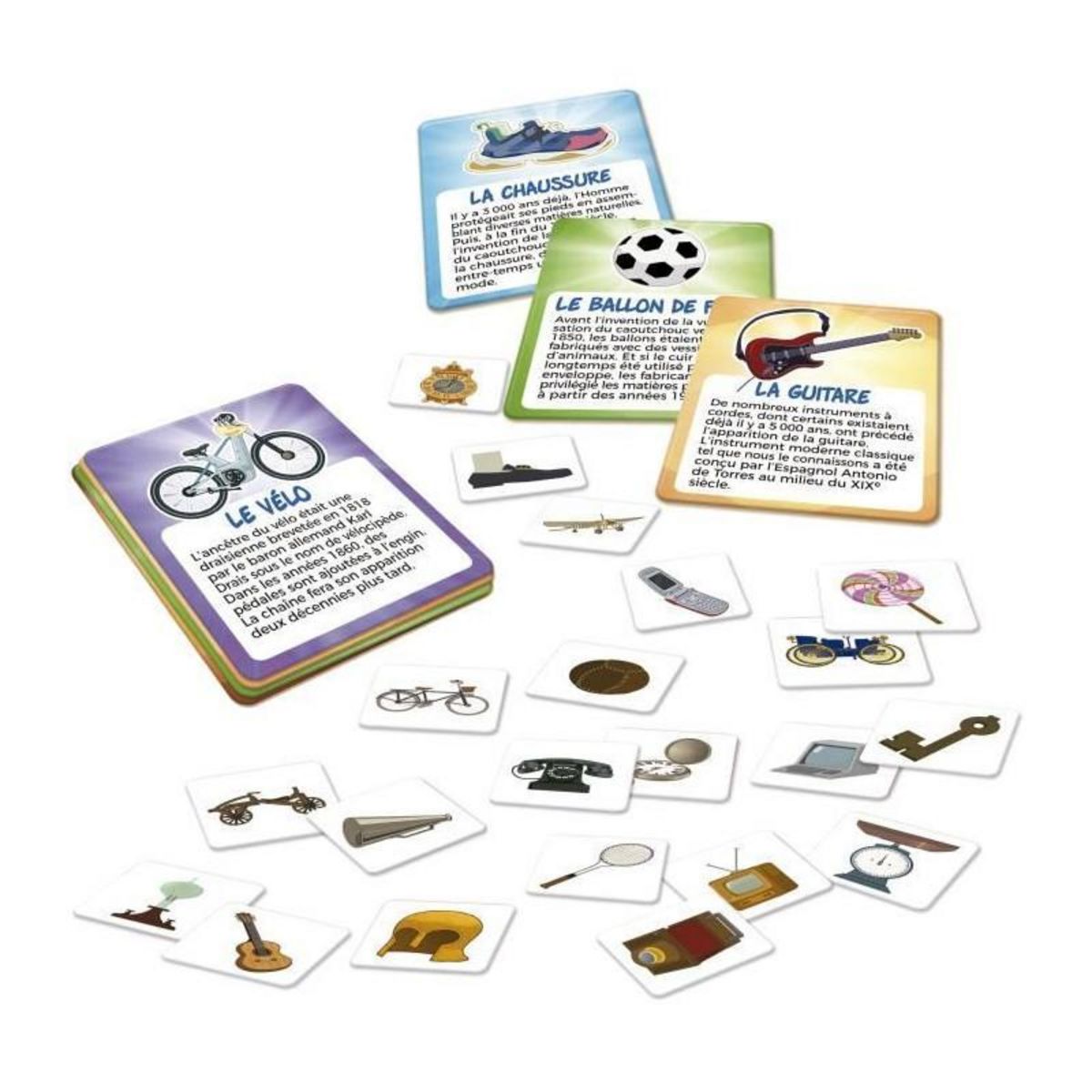 EDUCA Jeu de rapidité - EDUCA - Il Était Une Fois... Ces Drôles d'Objets - Observation et découverte historique des 6 ans