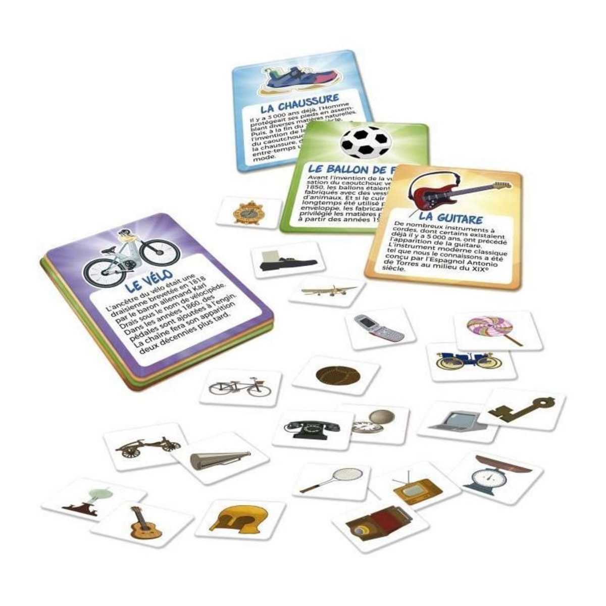 EDUCA Jeu de rapidité - EDUCA - Il Était Une Fois... Ces Drôles d'Objets - Observation et découverte historique des 6 ans