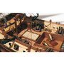  Maquette de bateau en bois : La Candelaria
