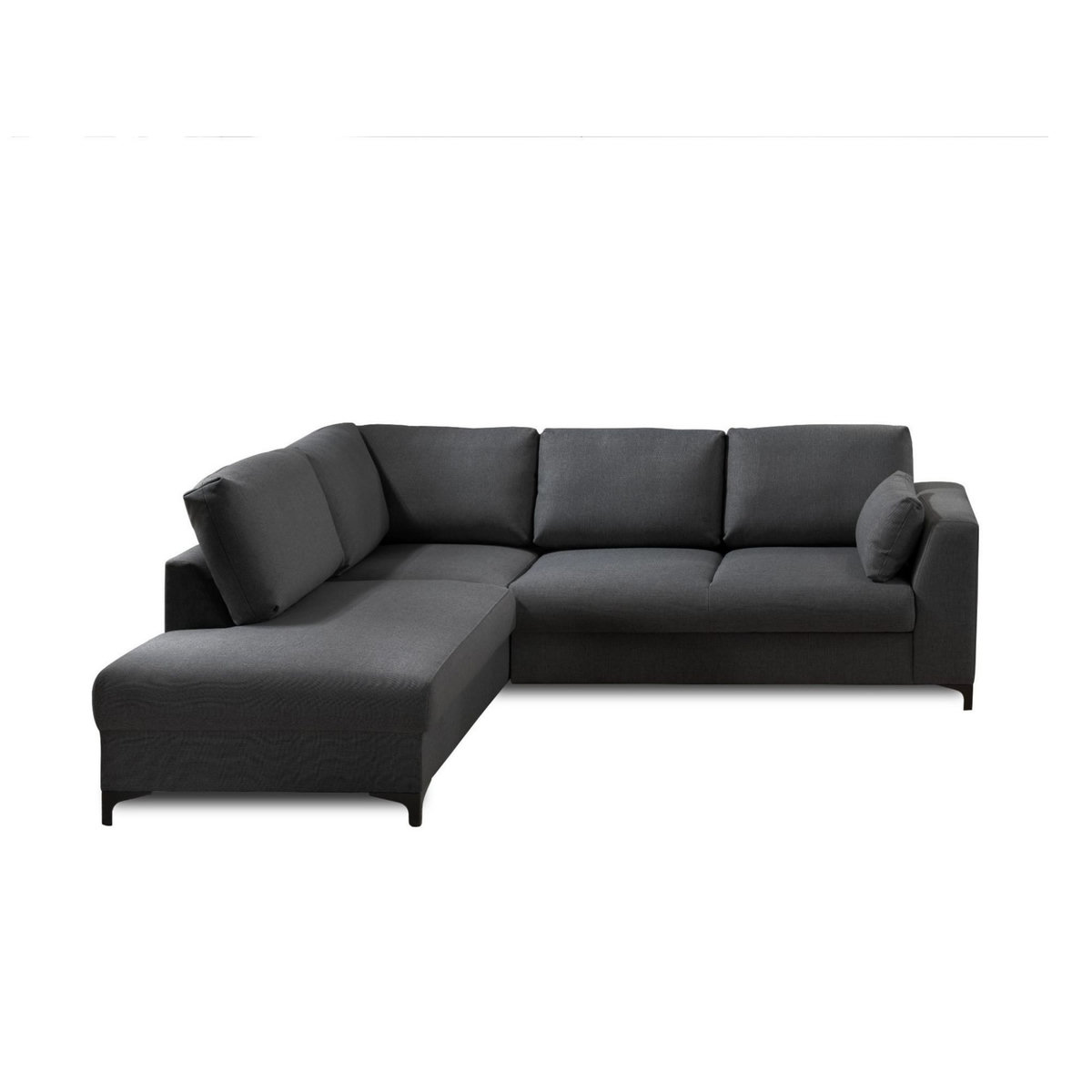 LISA DESIGN Tala - canapé d'angle gauche - convertible - 5 places - en tissu