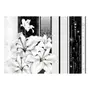Paris Prix Papier Peint  Crying Lilies in White 