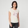 Voir la diapositive 1 : INEXTENSO T-shirt manches courtes à fleurs femme