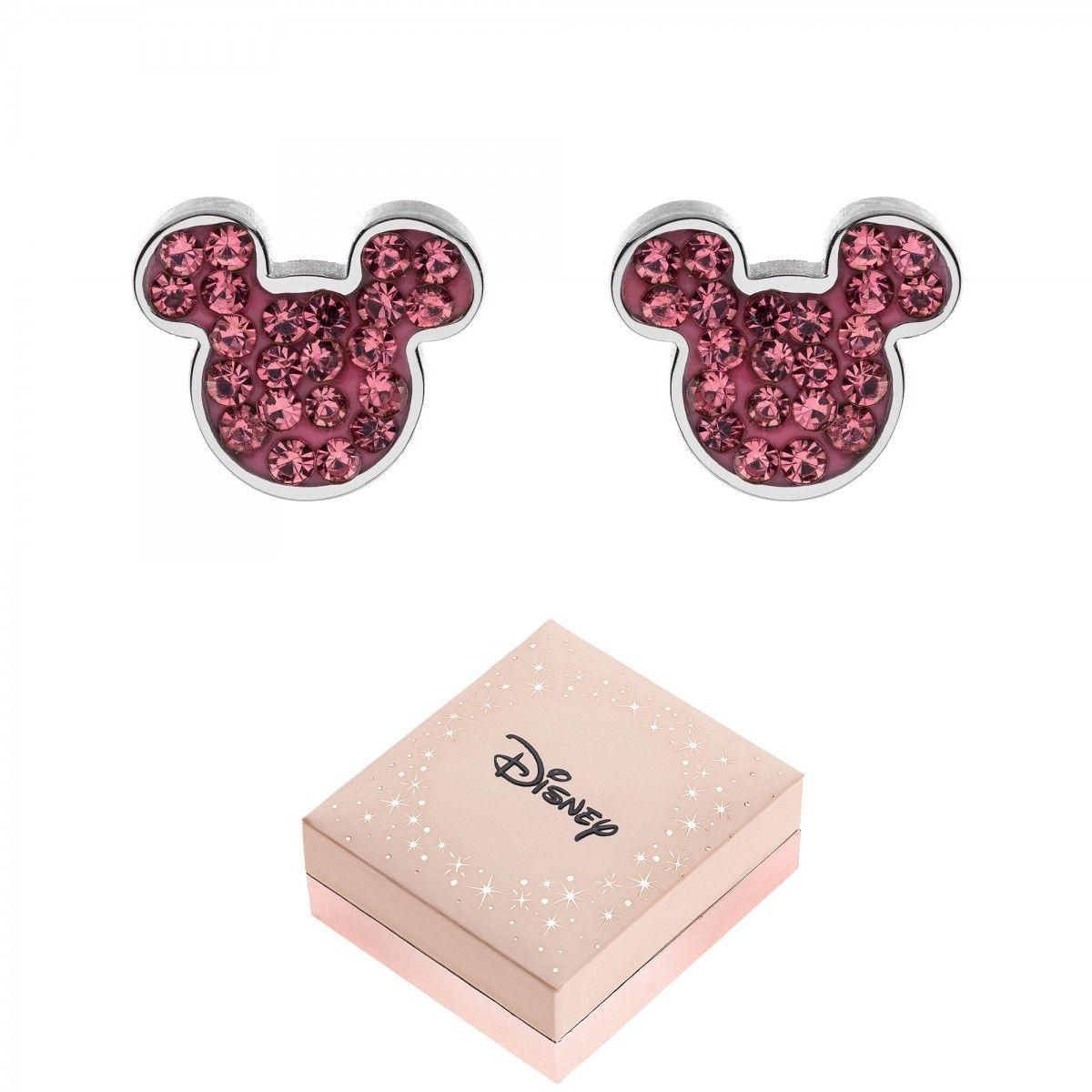 SC CRYSTAL Boucles d'oreilles Disney ornées de Cristaux scintillants - Mickey