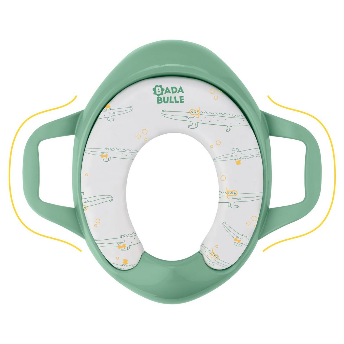 BADABULLE Réducteur de toilette confort avec poignées 