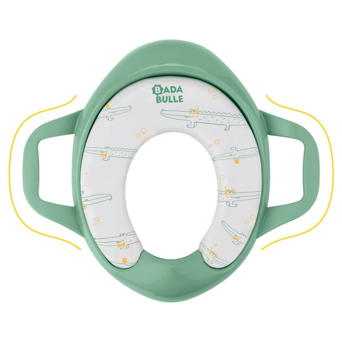 BADABULLE Réducteur de toilette confort avec poignées 