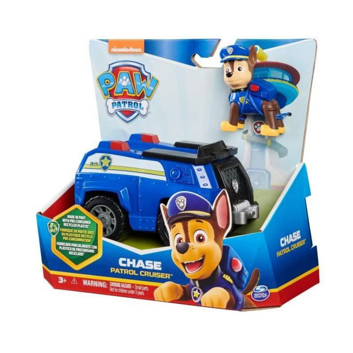 Spin Master VEHICULE + FIGURINE CHASE La Pat' Patrouille