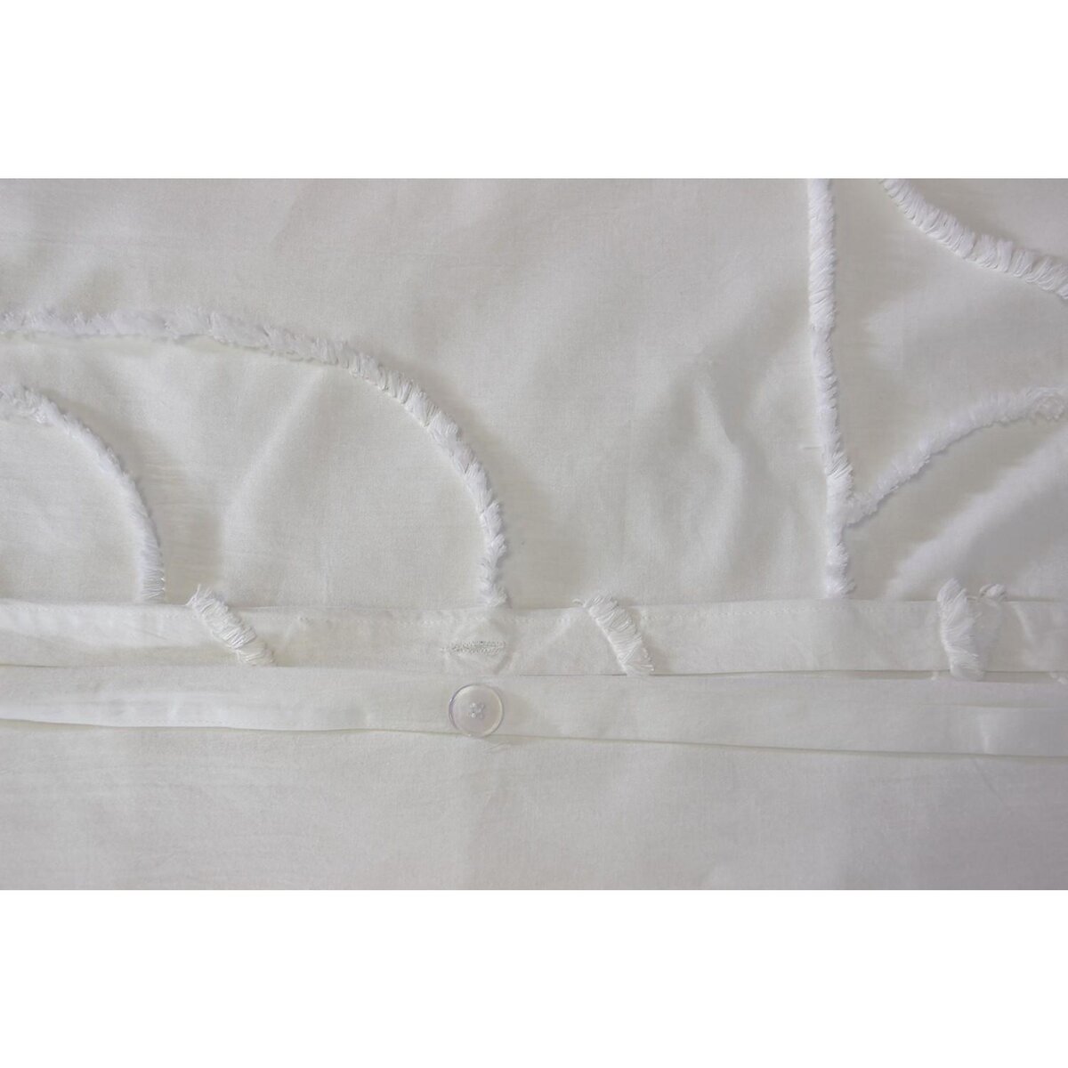 Home collection Parure de couette tuftées en coton lavé - jaja