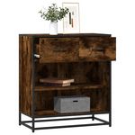VIDAXL Buffet chene fume 68x35x76 cm bois d'ingenierie