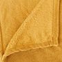Voir la diapositive 2 : Paris Prix Plaid Polaire  Microfibre  125x150cm Ocre