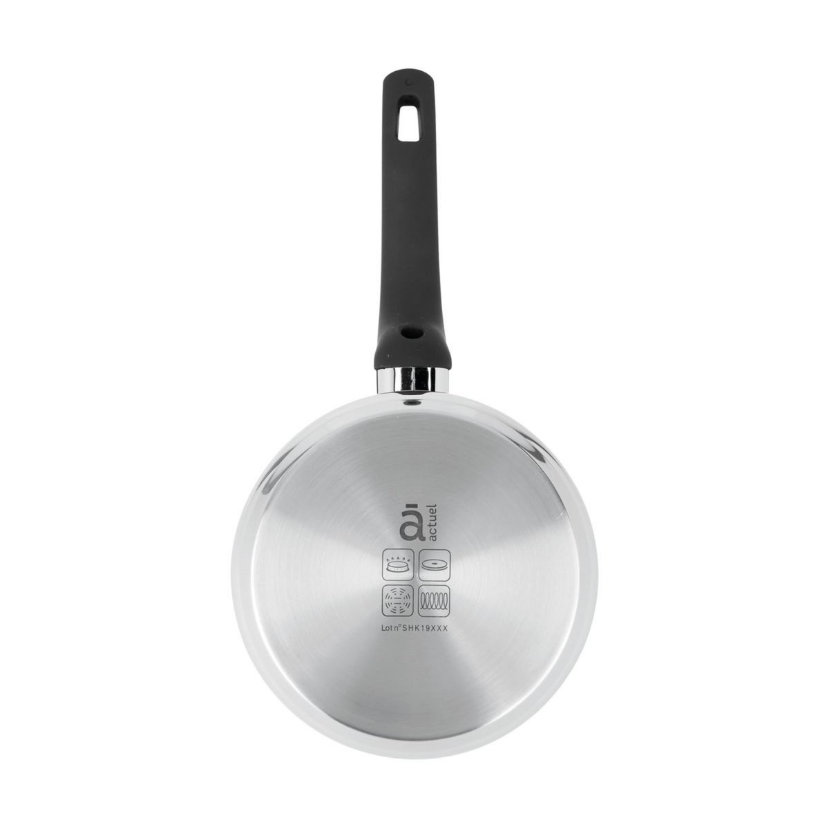 ACTUEL Casserole induction inox 16 cm