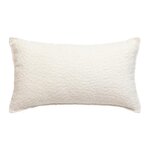 ATMOSPHERA Coussin Déco Bouclette  Soana  30x50cm Ivoire