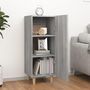 Voir la diapositive 3 : VIDAXL Buffet Sonoma gris 34,5x34x90 cm Bois d'ingenierie