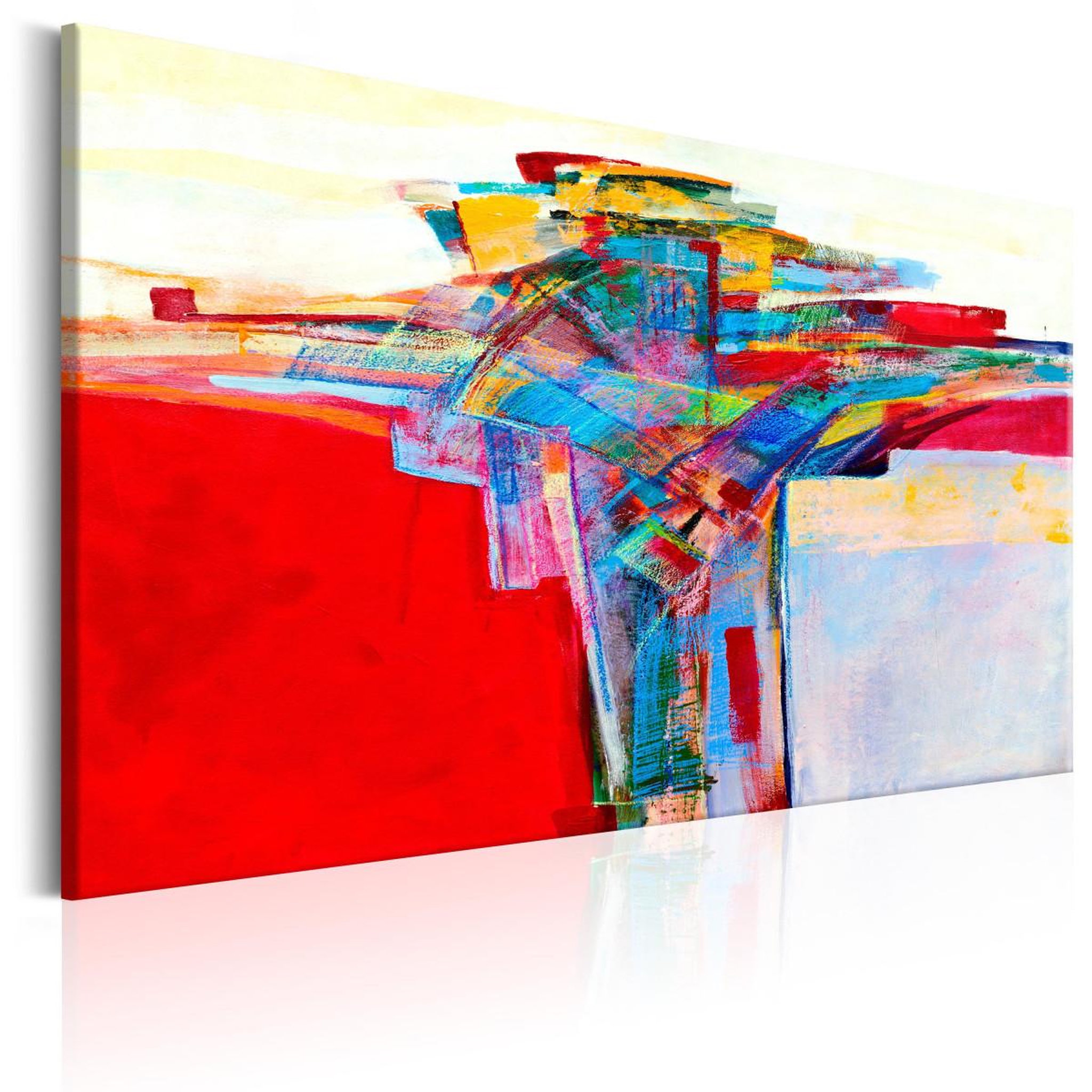 Voir la diapositive 1 : Paris Prix Tableau imprimé  colourful border