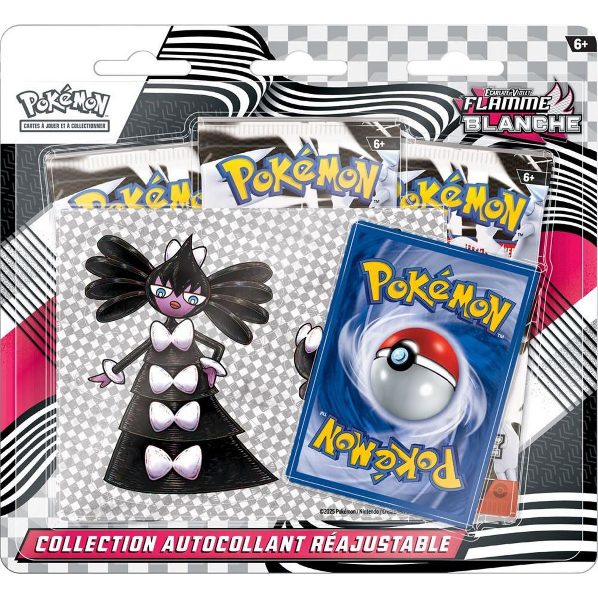 Pokemon Cartes à collectionner Pokémon Tech Sticker 3 Pack Flamme Blanche