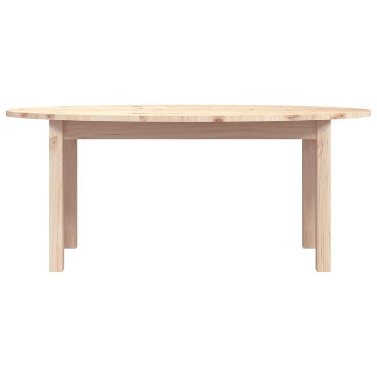 VIDAXL Table basse 110x55x45 cm Bois massif de pin
