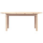 Voir la diapositive 5 : VIDAXL Table basse 110x55x45 cm Bois massif de pin