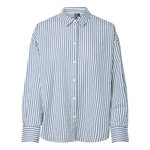 Pieces Chemise Blanche/ Femme Pieces Javier. Coloris disponibles : Bleu