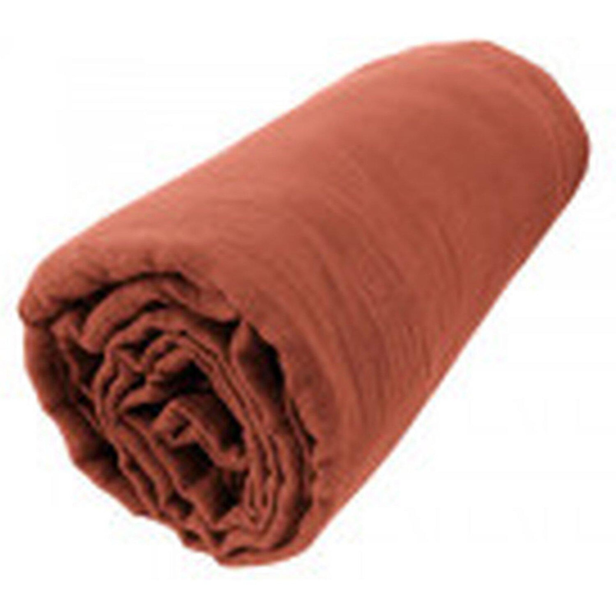 Voir la diapositive 3 : Home collection Drap housse 100% gaze de coton