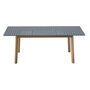 Table de jardin extensible 150/190x97cm bois acacia BLUE