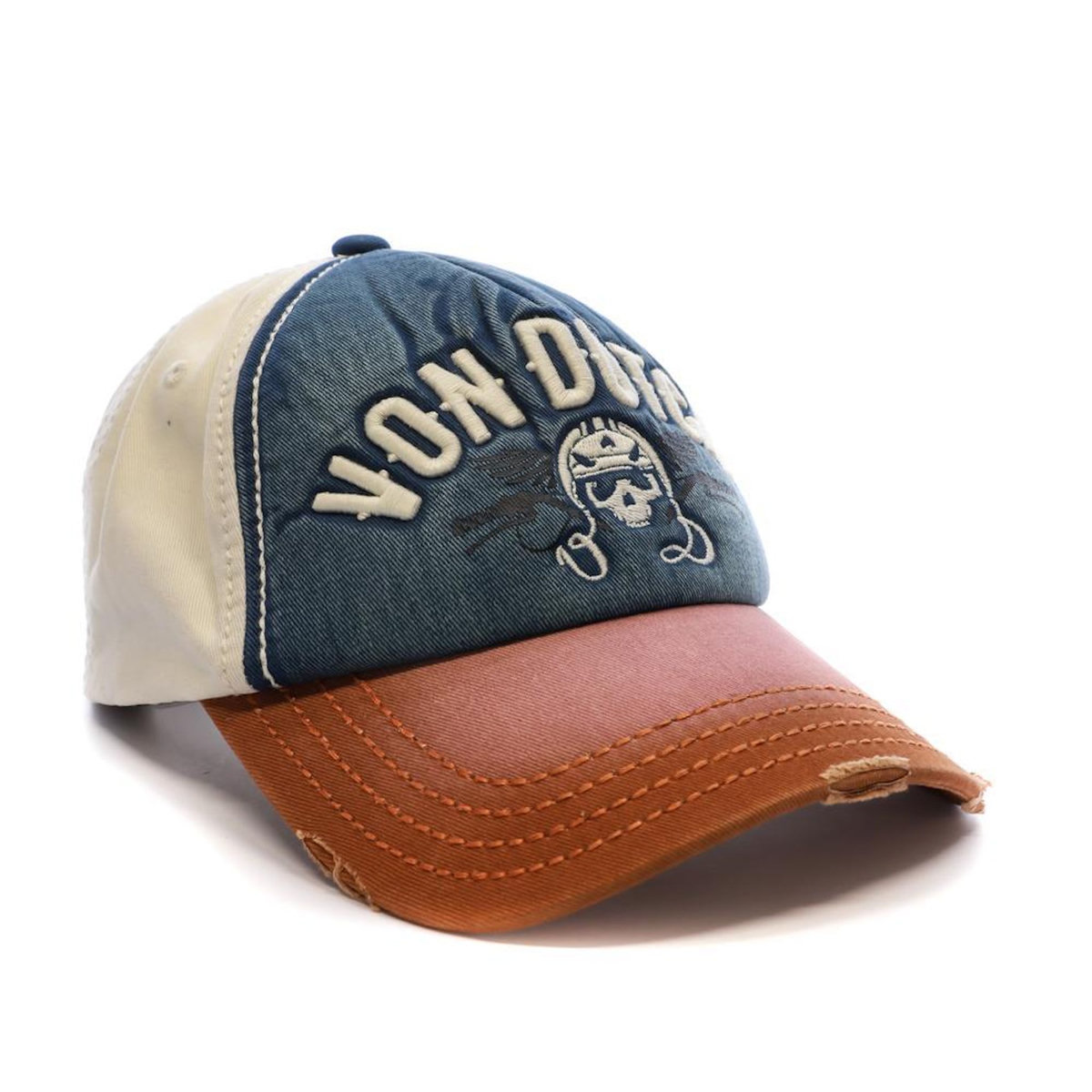 VON DUTCH Casquette Bleu/Blanc/ Homme Von Dutch Xavier