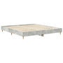 Voir la diapositive 4 : VIDAXL Cadre de lit sans matelas gris beton 180x200 cm bois ingenierie