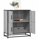 VIDAXL Buffet sonoma gris 68x35x76 cm bois d'ingenierie