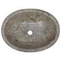 Voir la diapositive 5 : VIDAXL Lavabo Gris 53x40x15 cm Marbre