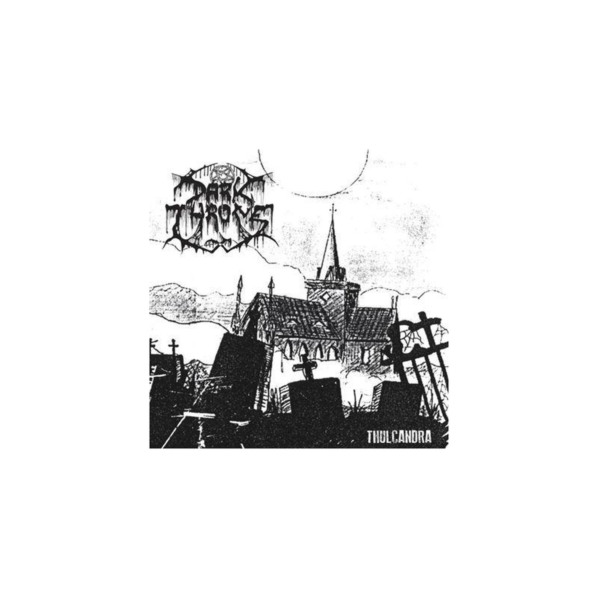 Lp vinyle noir darkthrone thulcandra, édition collectionneur