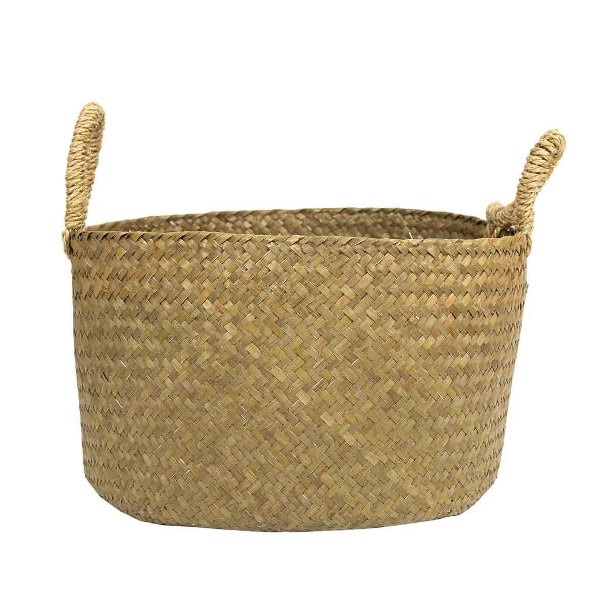 Voir la diapositive 3 : The Home Deco Factory Lot de 3 paniers de rangement  tressé  34cm naturel
