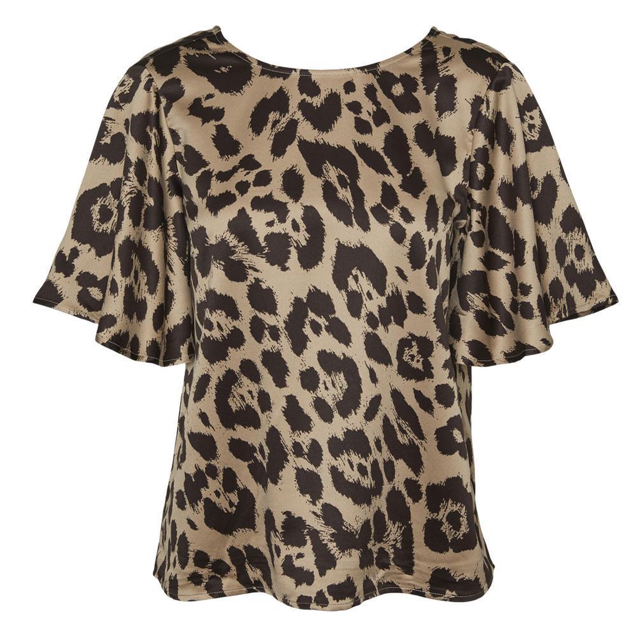 Vero Moda T Shirt  Femme Vero Moda Merle. Coloris disponibles : Marron