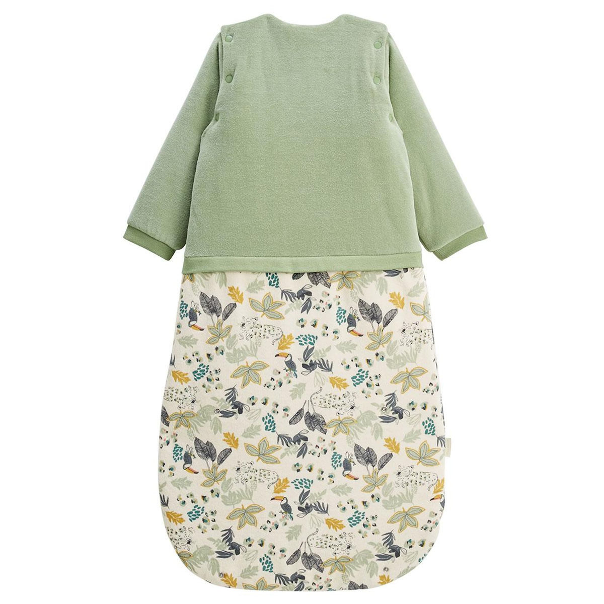 Petit Béguin Gigoteuse d'hiver en velours avec manches amovibles Boavista