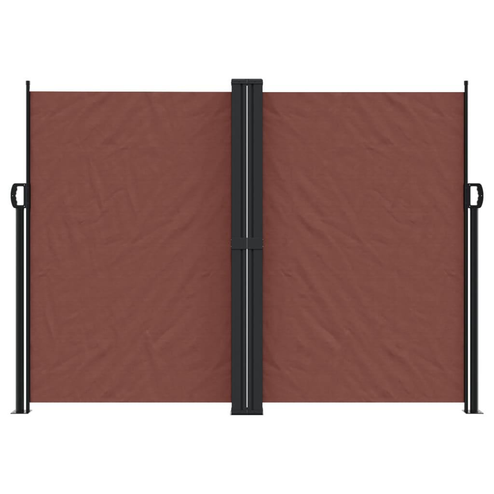 Voir la diapositive 3 : VIDAXL Auvent lateral retractable marron 180x1000 cm