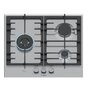 Voir la diapositive 1 : BOSCH Plaque de cuisson gaz 60cm 3 feux 8000w - PCC6A5I90