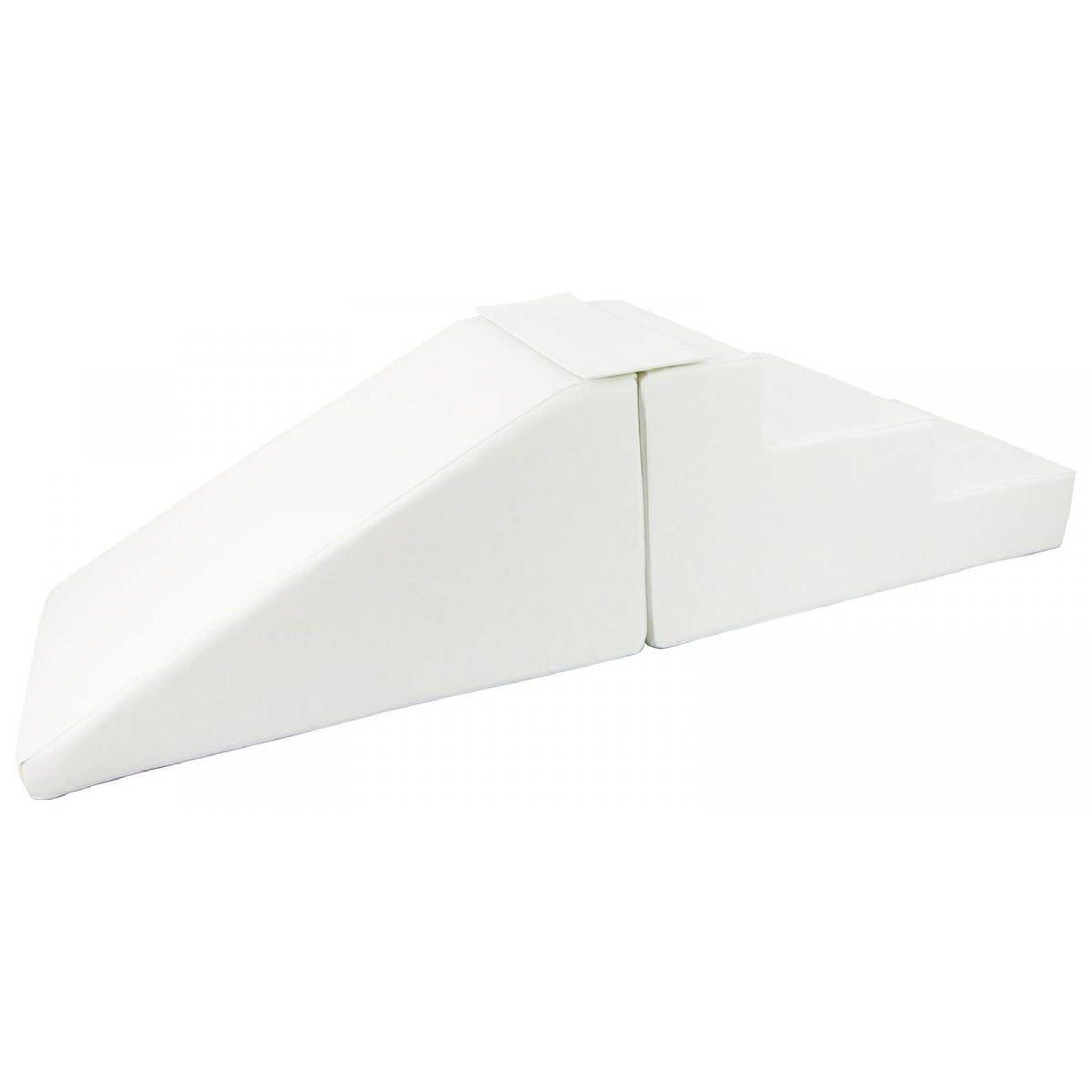 VELINDA Lot de 2 grands blocs en mousse blanc