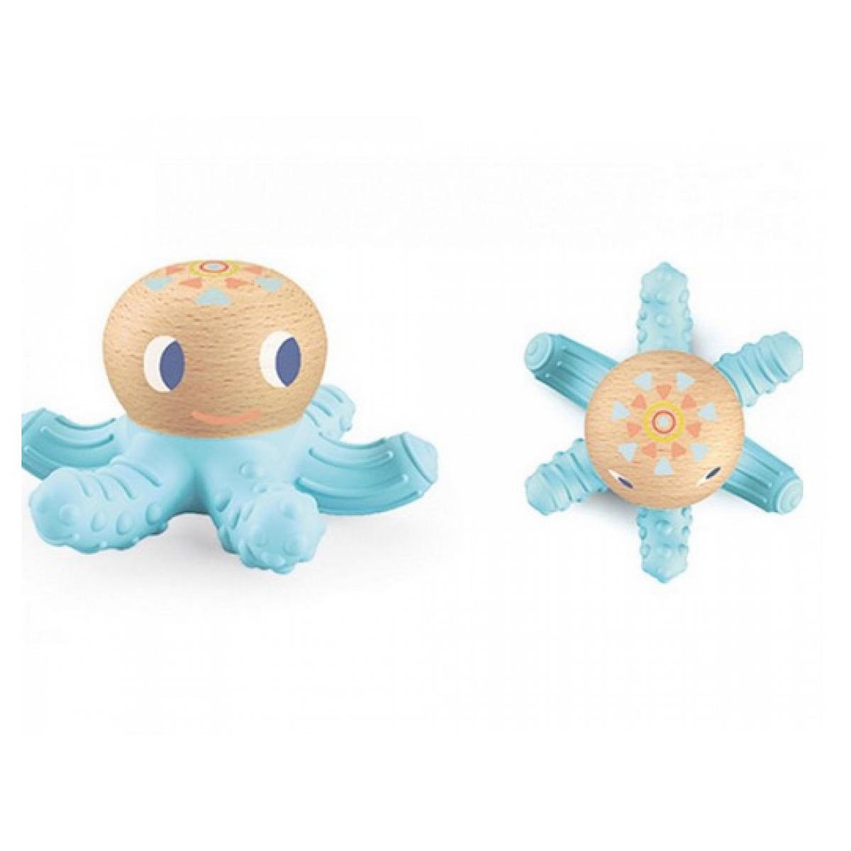 Djeco Anneaux de dentition BabySquidi