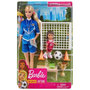 Voir la diapositive 2 : BARBIE Coffret Barbie soccer coach