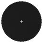 Voir la diapositive 1 : VIDAXL Tapis de saut Tissu Noir pour trampoline rond de 4,27 m