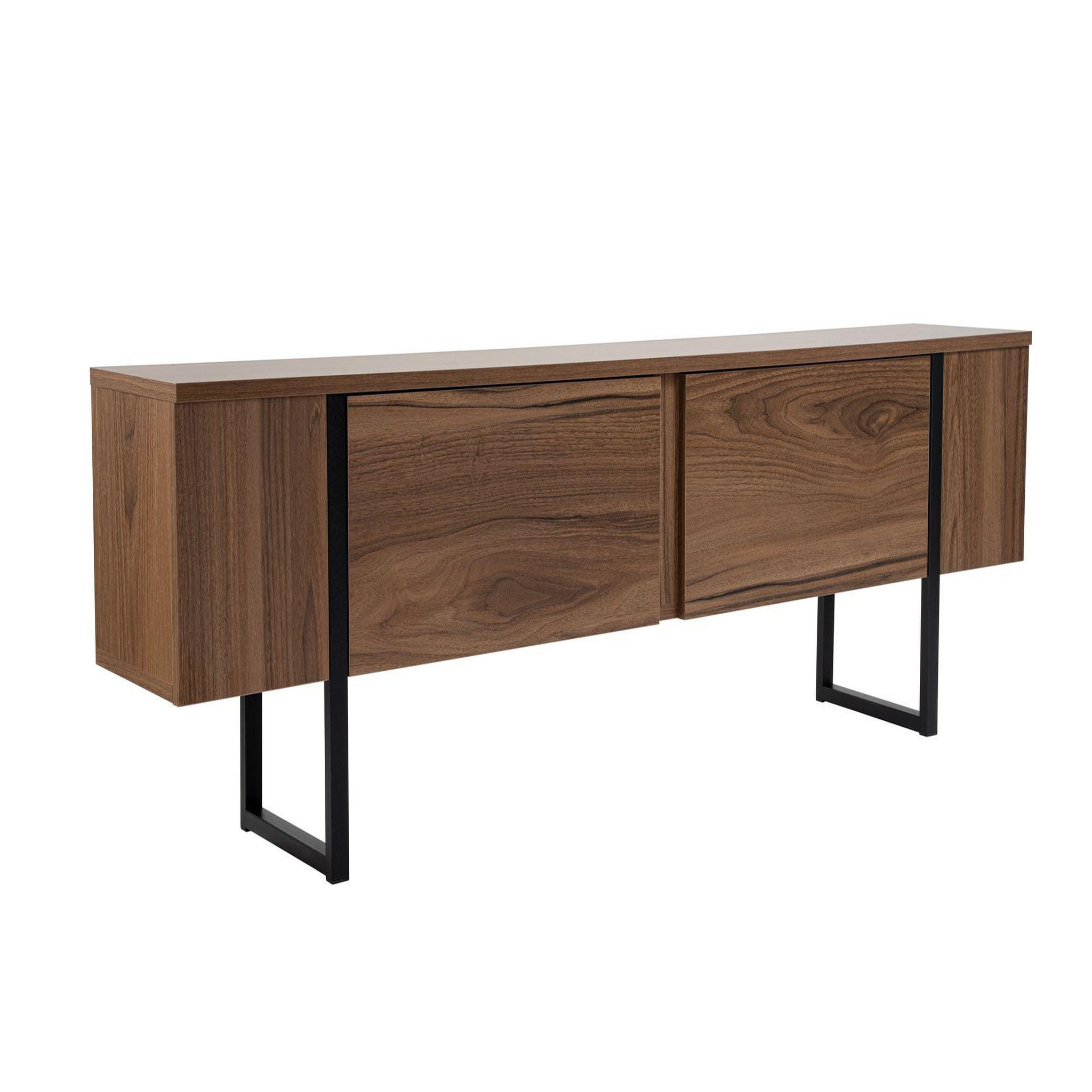 Habitat et Jardin Meuble tv en bois  serenity  180 x 30 x 50 cm - noyer
