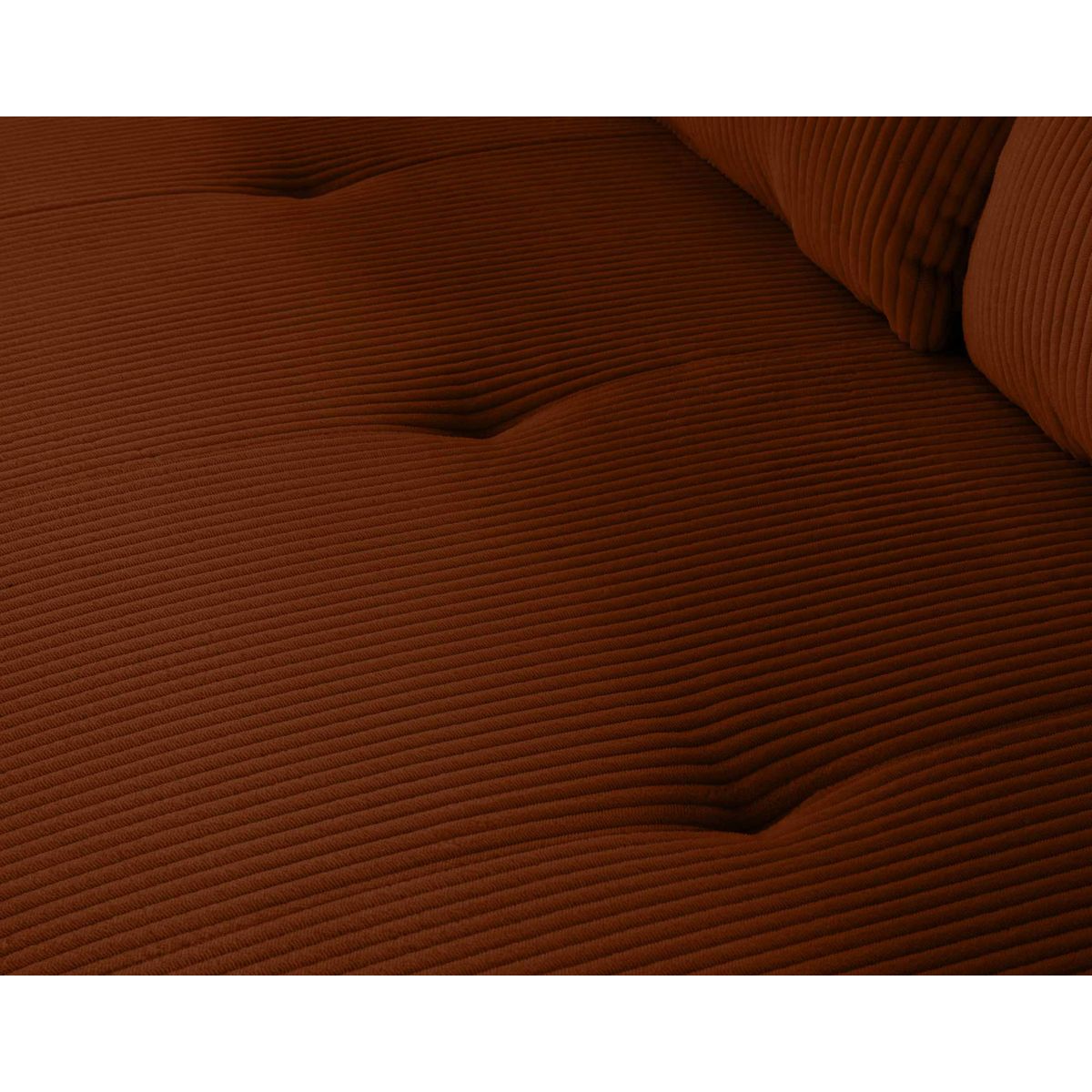 LISA DESIGN Onyx - canapé droit 2 places - en velours côtelé