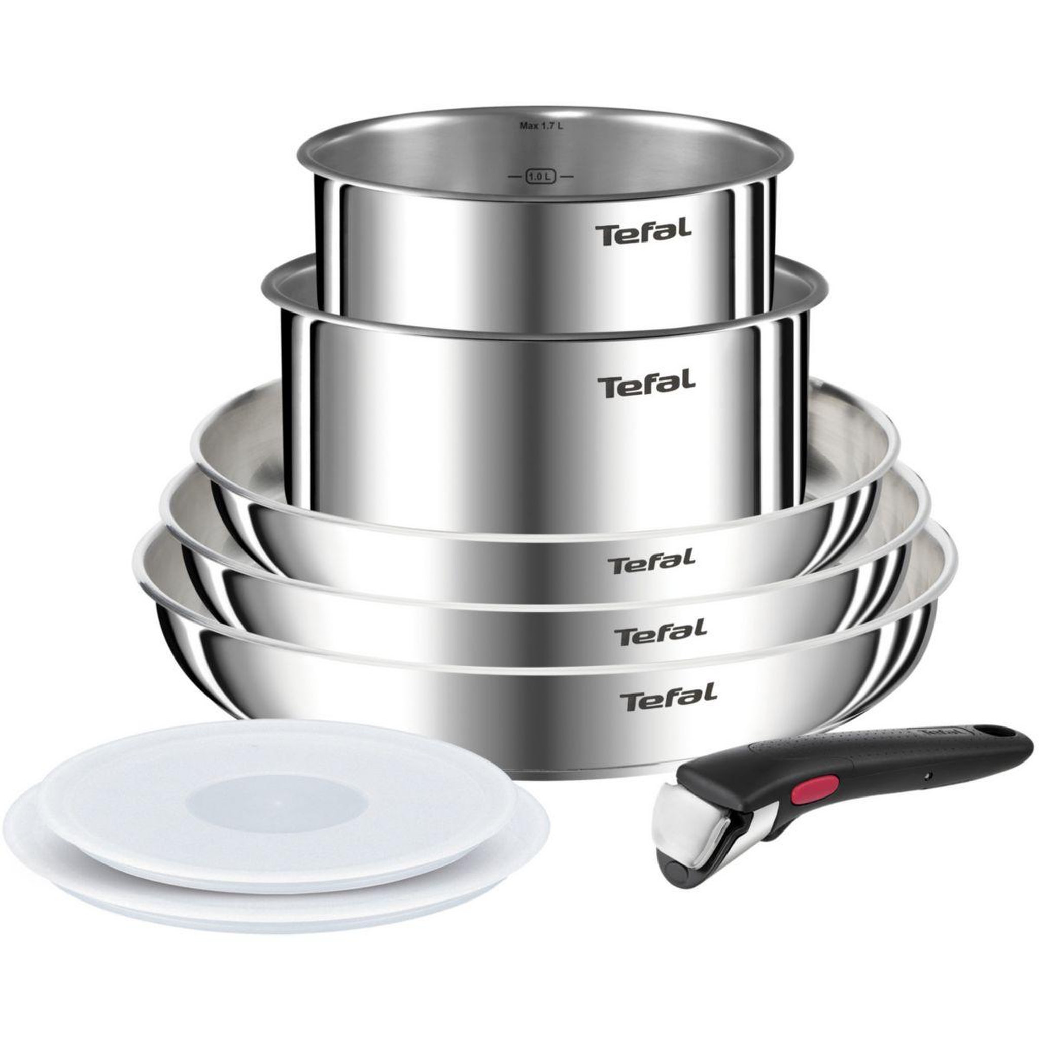 TEFAL Batterie de cuisine ingenio emotion 8 pcs l8968s04