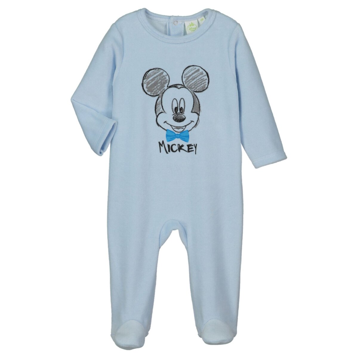 MICKEY Pyjama velours bébé garçon