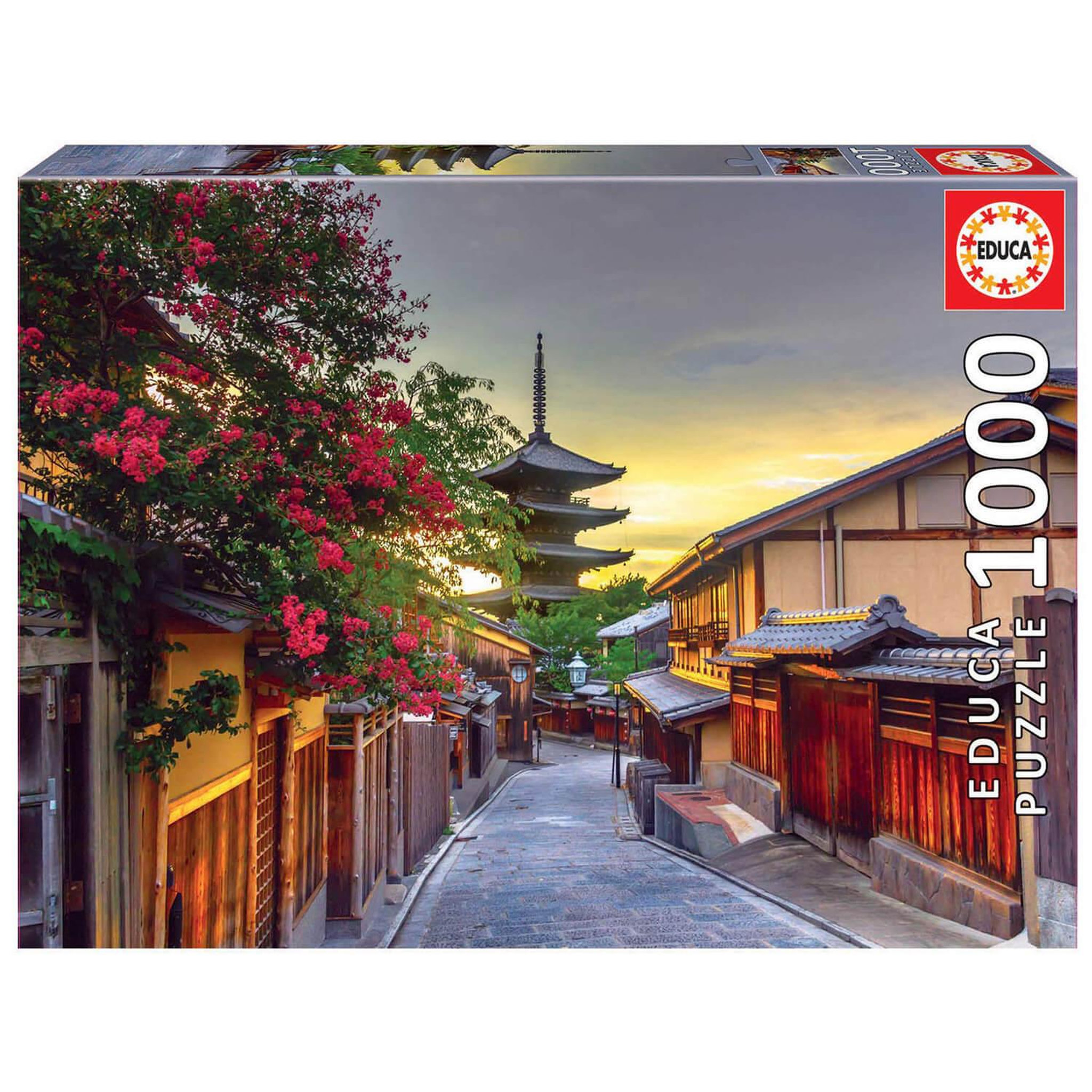 Voir la diapositive 2 : EDUCA Puzzle 1000 pièces :  Pagode Yasaka, Kyoto, Japon