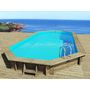 Voir la diapositive 1 : Habitat et Jardin Piscine bois   Ibiza 145   - 8.57 x 4.57 x 1.45 m