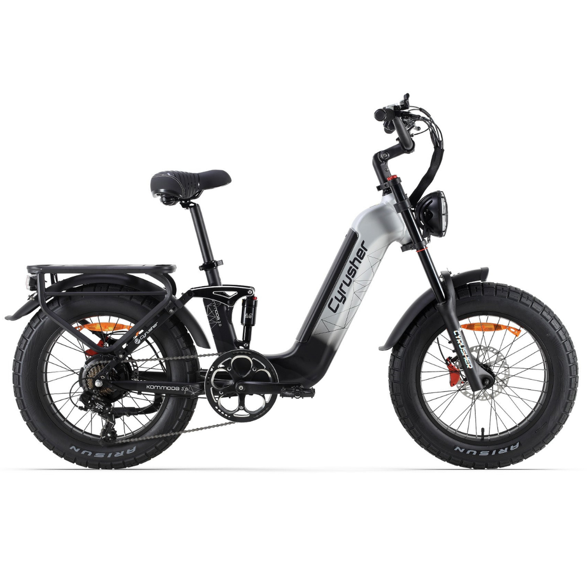 Voir la diapositive 1 : CYRUSHER Vélo électrique Fat Bike Cyrusher Kommoda 3.0