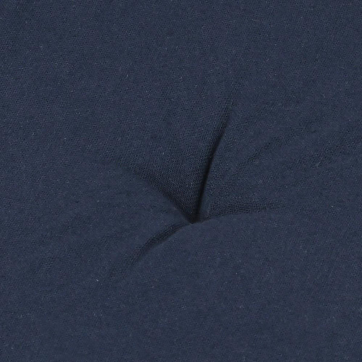 STOF Lot de 4 galettes de chaise Duo velcro 38x38 Marine Lin