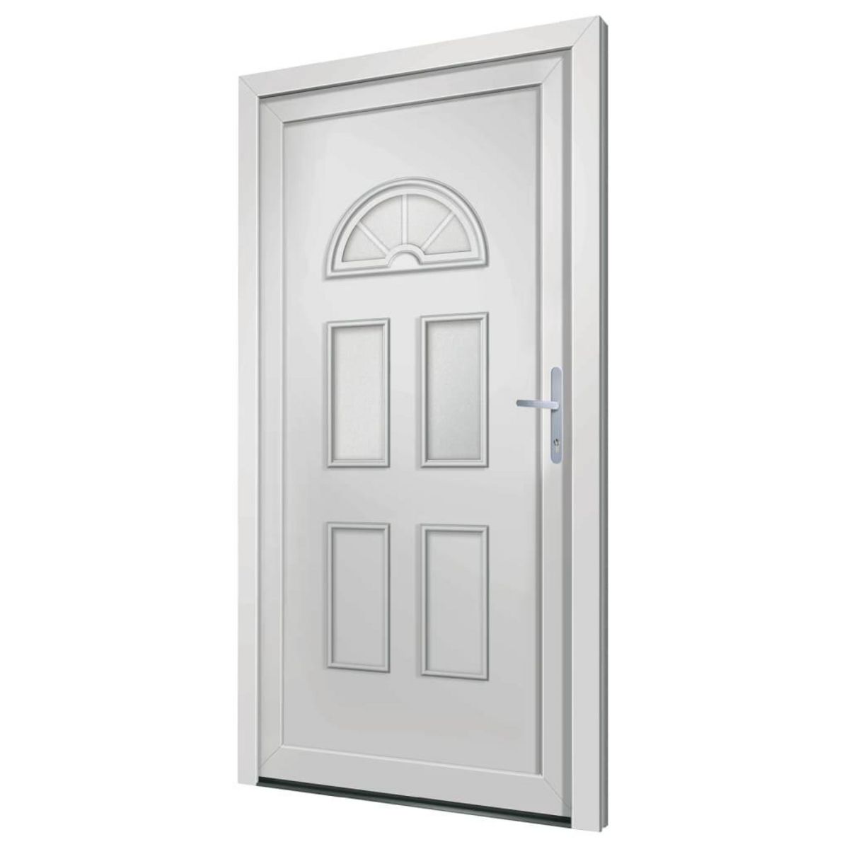 VIDAXL Porte d'entree blanc 98x198 cm PVC